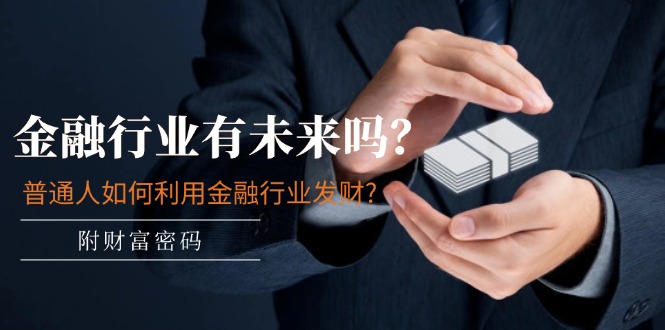 公众号付费文章：金融行业有未来吗？普通人如何利用金融行业发财?(附财富密码)-百川聊项目