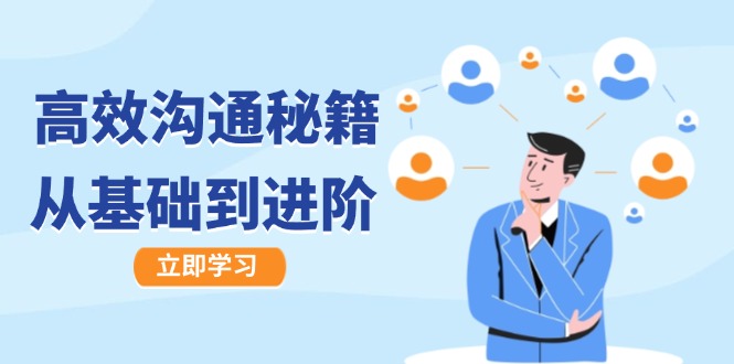 高效沟通秘籍：成长有方向，从基础到进阶，图文音频一应俱全-百川聊项目