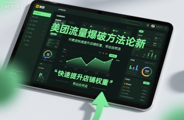 美团流量爆破方法论，付费流快速提升店铺权重，带动自然流-百川聊项目