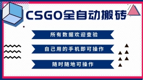 CSGO全自动搬砖，年底钱回家好项目，当天可拿到结果，新手小白轻松月入1W+【揭秘】-百川聊项目