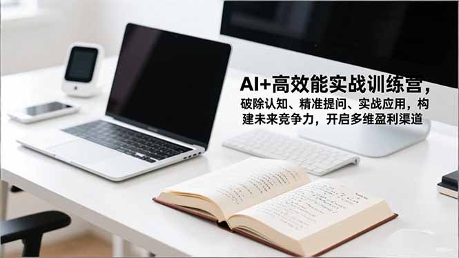 AI+高效能实战训练营，破除认知、精准提问、实战应用，构建未来竞争力，开启多维盈利渠道-百川聊项目