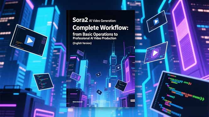 Sora2 AI视频生成的系统教程(英文版-百川聊项目