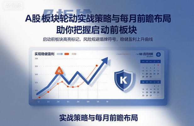 A股板块轮动实战策略与每月前瞻布局，助你把握启动前板块，规避风险，实现稳健盈利-百川聊项目
