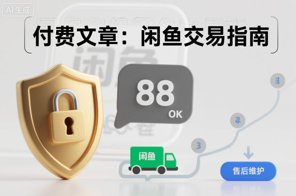 付费文章：闲鱼交易指南，怎么才能降低被坑被马扁的概率-百川聊项目