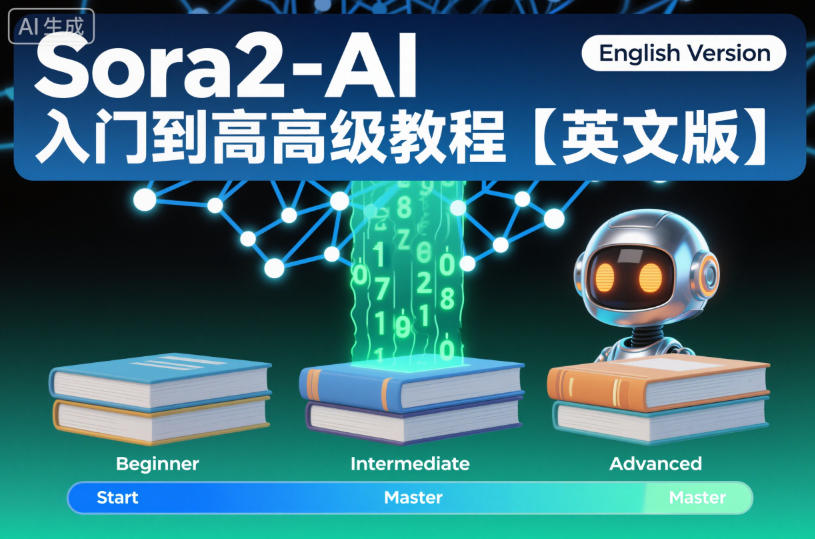 Sora2-AI入门到高级教程【英文版】-百川聊项目