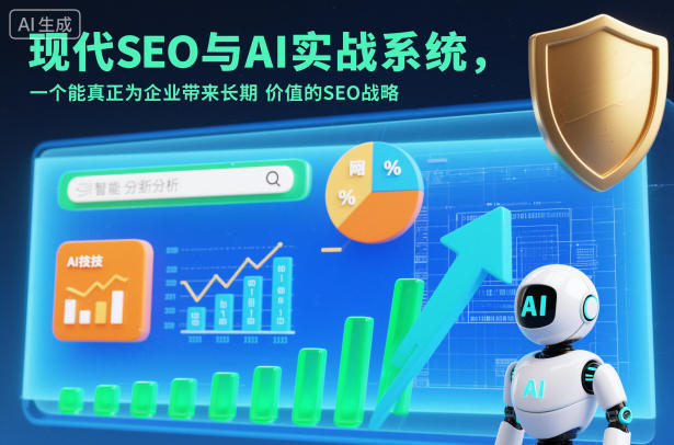 现代SEO与AI实战系统，一个能真正为企业带来长期价值的SEO战略(英语+中文字幕)-百川聊项目