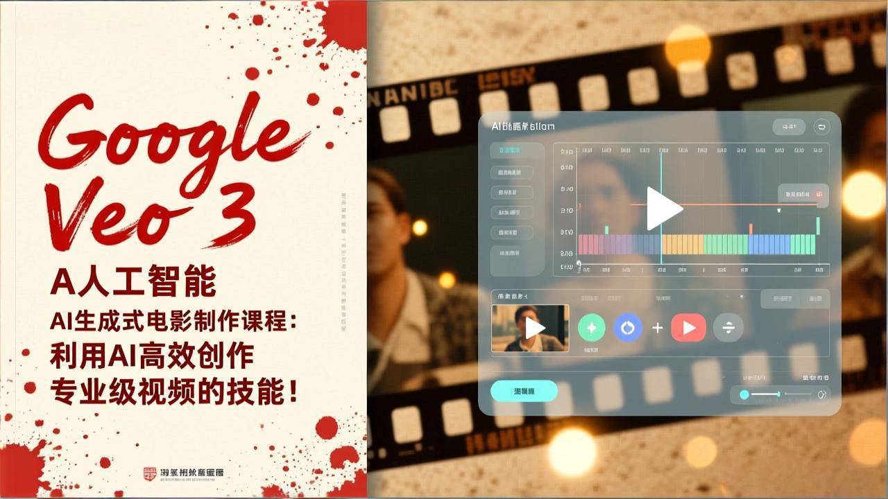 Google Veo 3人工智能AI生成式电影制作课程：利用AI高效创作专业级视频的技能！-百川聊项目