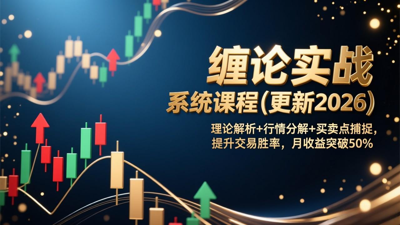 缠论实战系统课程(更新2026-百川聊项目