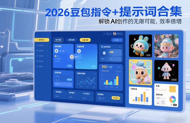 2026豆包指令+提示词合集，解锁AI创作的无限可能，效率倍增-百川聊项目