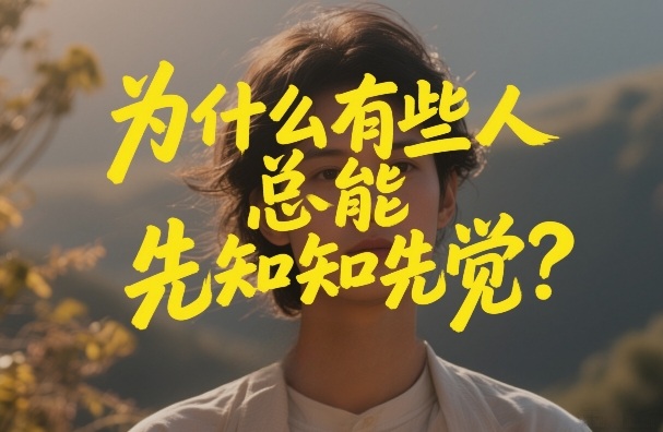 付费文章：为什么有些人总能先知先觉？-百川聊项目
