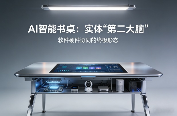 AI智能书桌搭建，构建你的实体“第二大脑”，软件硬件协同的终极形态-百川聊项目