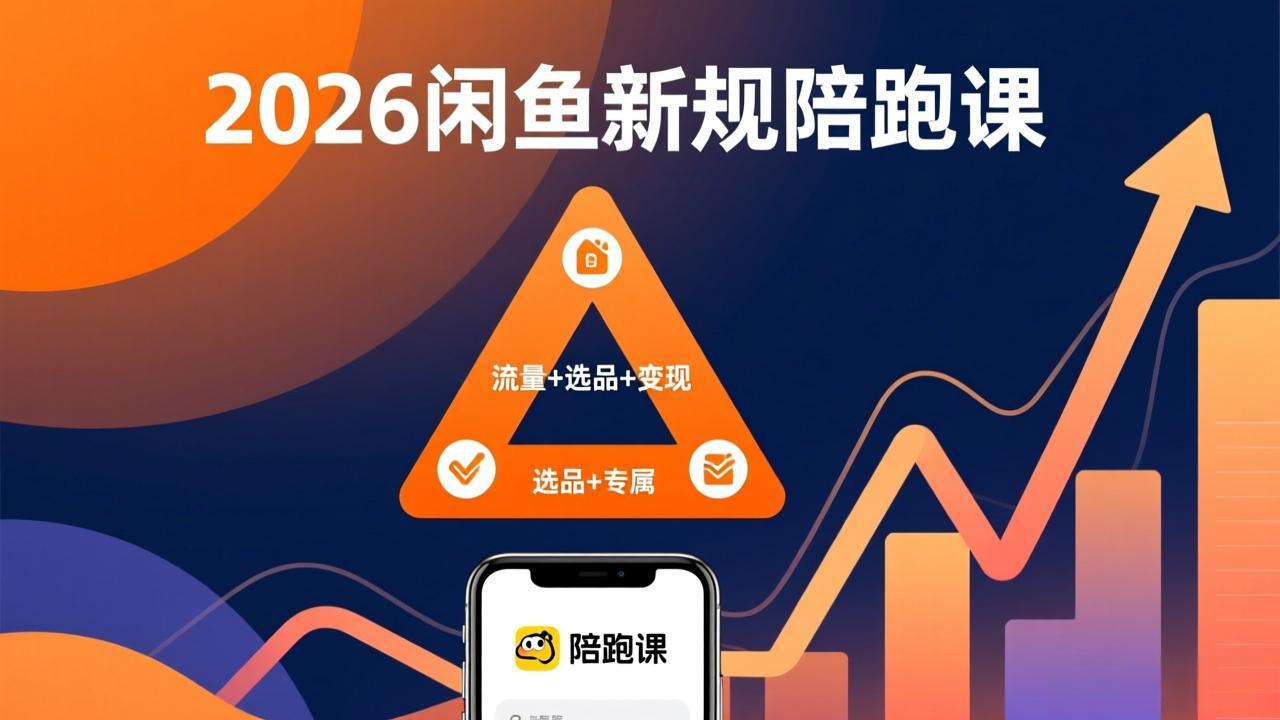 2026闲鱼高阶陪跑课全新上线，带你吃透新规玩转选品流量，从零搭建稳定变现盈利体系-百川聊项目