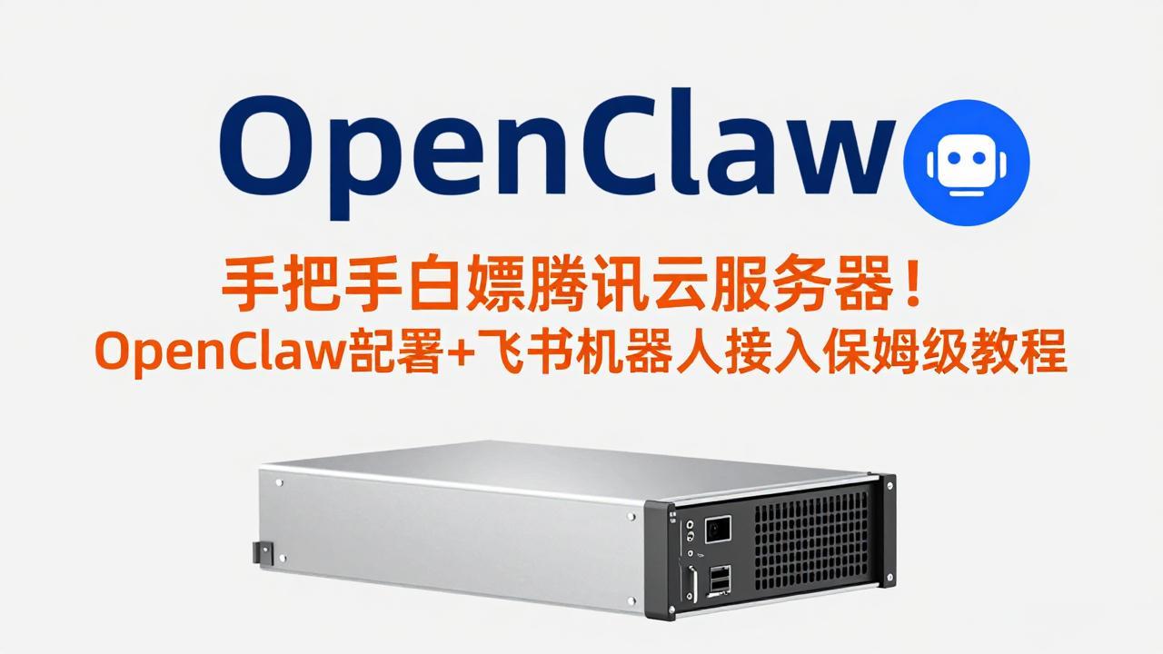 手把手白嫖腾讯云服务器！OpenClaw部署+飞书机器人接入保姆级教程-百川聊项目