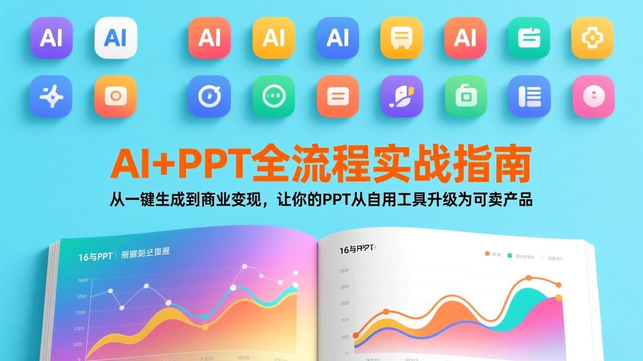 AI+PPT全流程实战指南：从一键生成到商业变现，让你的PPT从自用工具升级为可卖产品-百川聊项目