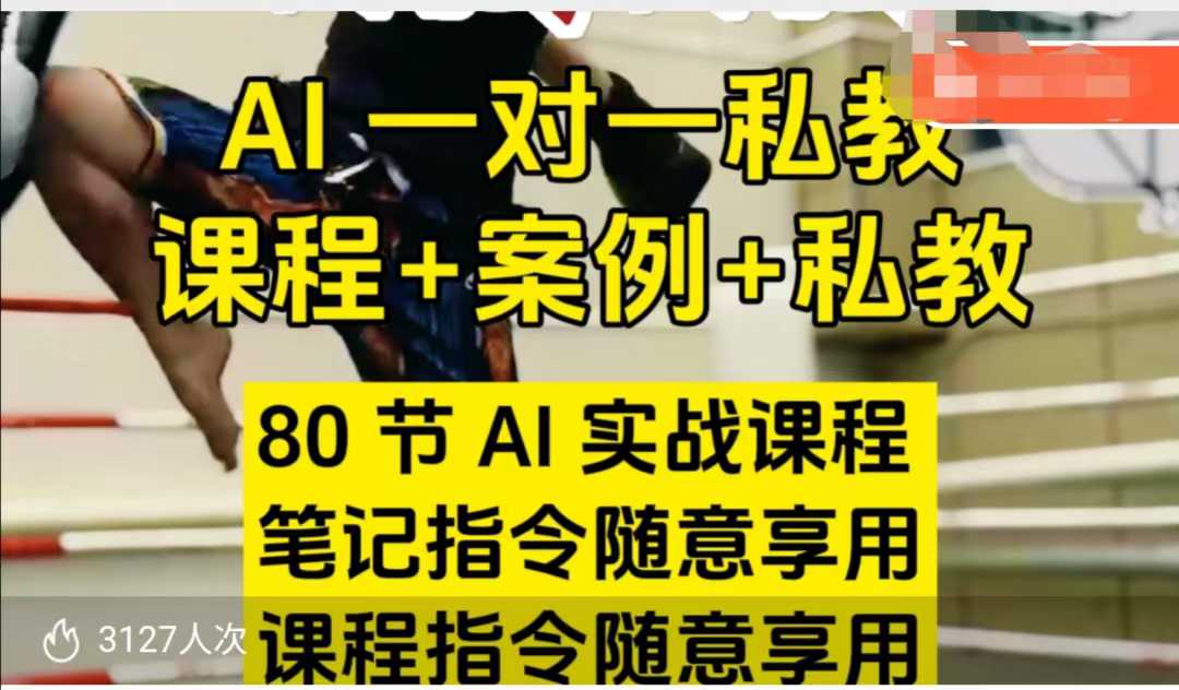 AI指令实战课，课程+案例，80节AI实战课程，笔记指令随意享用，课程指令随意享用(更新26年3月)-百川聊项目