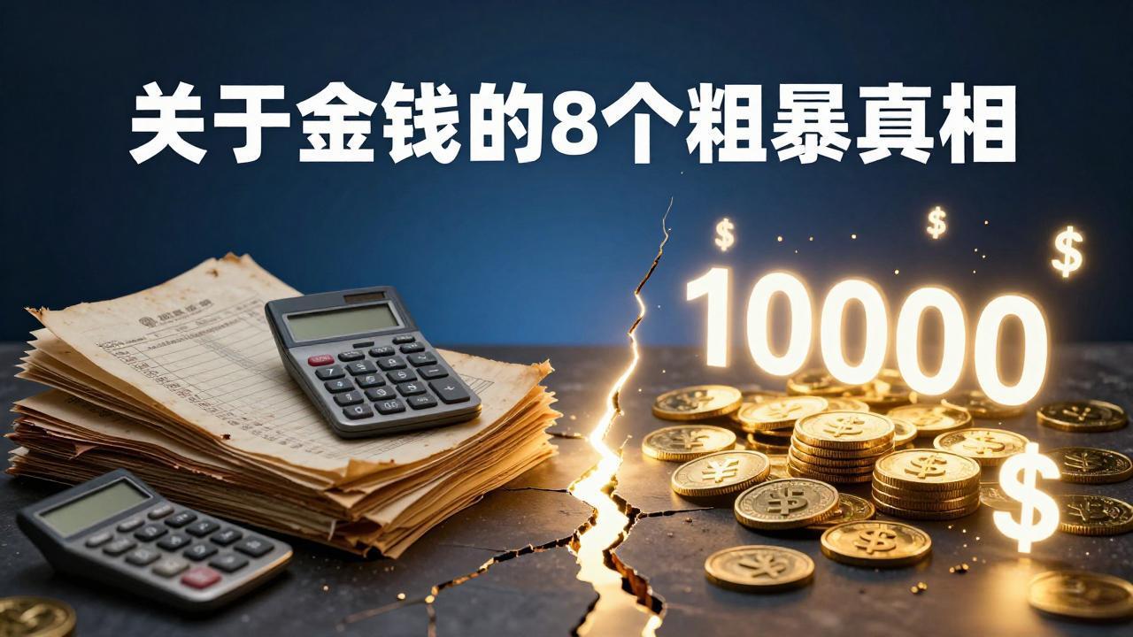 付费文章：关于金钱的 8 个粗暴真相，彻底重塑你的赚钱思维与财富认知-百川聊项目