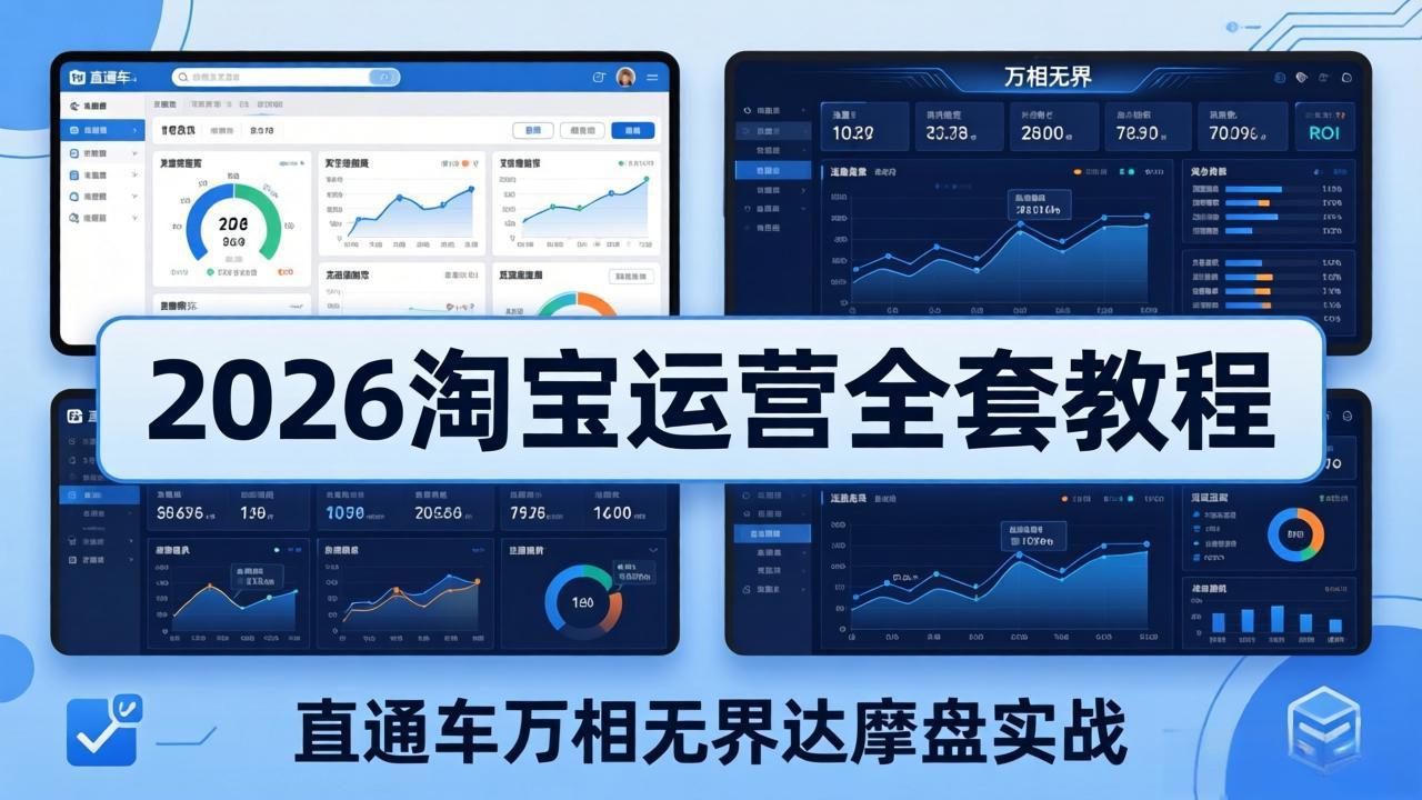 2026淘宝运营全套教程(更新5月3日-百川聊项目