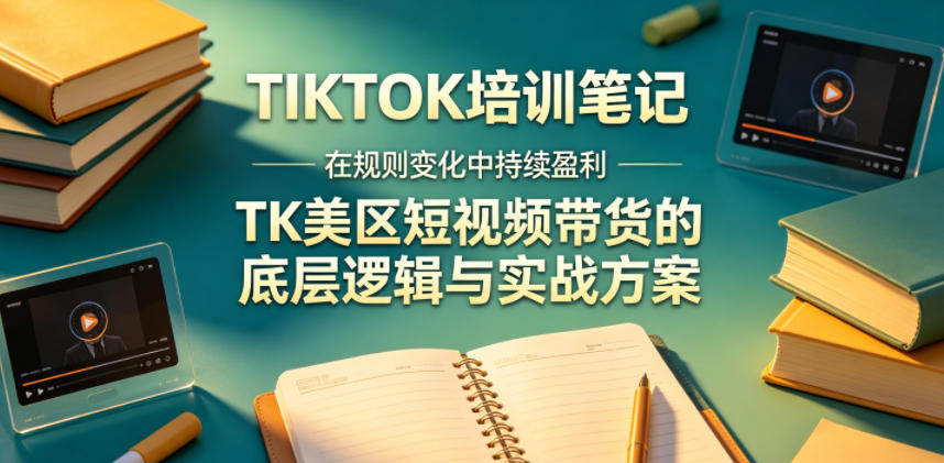 视界跨境TIKTOK4月17培训笔记，在规则变化中持续盈利，TK美区短视频带货的底层逻辑与实战方案【文档】-百川聊项目