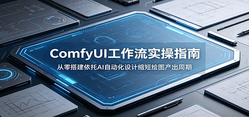 ComfyUI 工作流实操指南：从零搭建依托AI自动化设计缩短绘图产出周期-百川聊项目