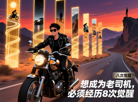 付费文章：想成为老司机，必须经历8次觉醒-百川聊项目