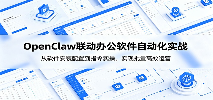 OpenClaw自动化实操课：从软件安装配置到指令实操，实现批量高效运营-百川聊项目