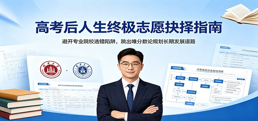 高考后人生终极志愿抉择指南：避开专业院校选错陷阱，跳出唯分数论规划长期发展道路-百川聊项目