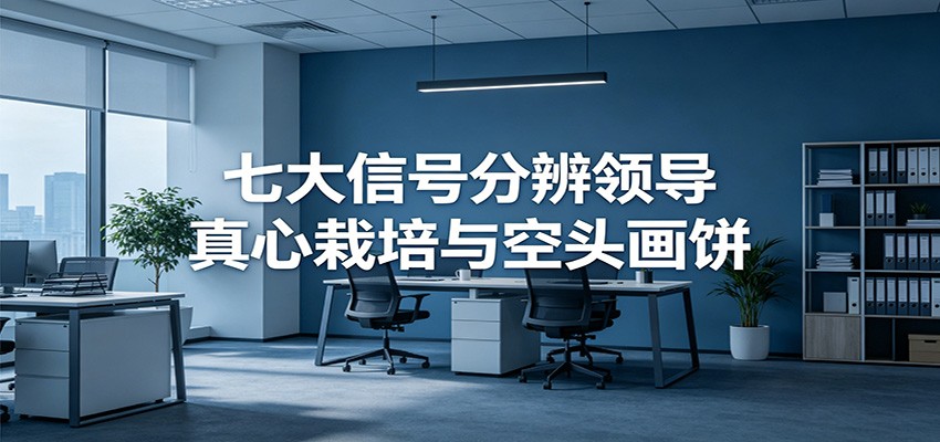 付费文章《七大信号分辨领导真心栽培与空头画饼》读懂管理背后人性逻辑-百川聊项目