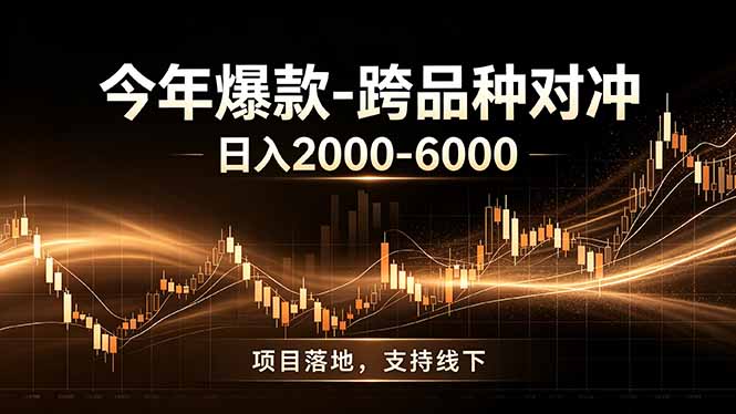 全新跨品种对冲模式上线！日稳定盈利 2000-6000，合规长久可批量放大-百川聊项目