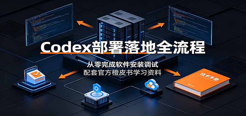 Codex部署落地全流程：从零完成软件安装调试，配套官方橙皮书学习资料-百川聊项目
