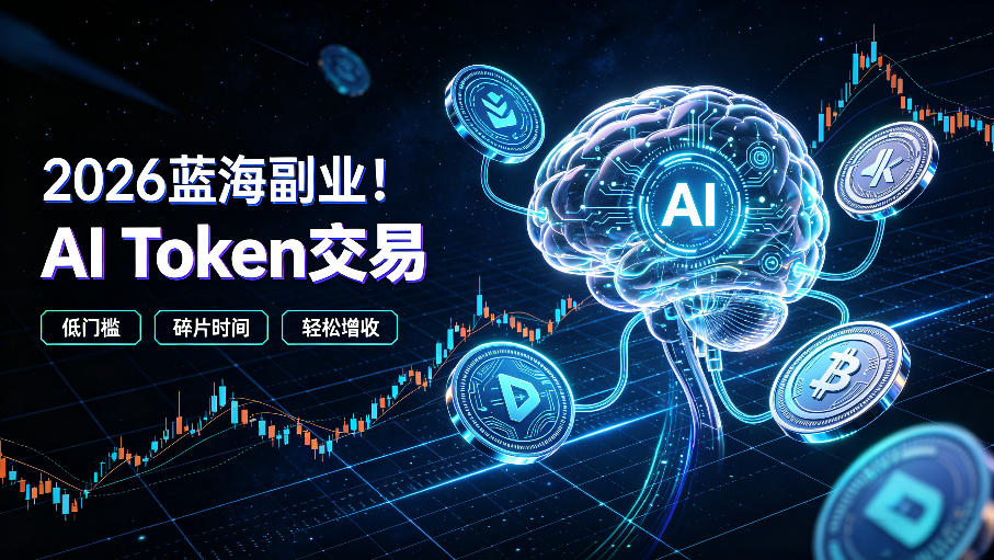 2026全新风口副业｜AI智能Token交易，空闲时间轻松 賺 收益，无需全天盯盘【揭秘】-百川聊项目