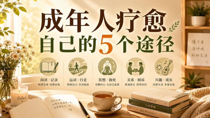 付费文章：成年人疗愈自己的5个途径-百川聊项目