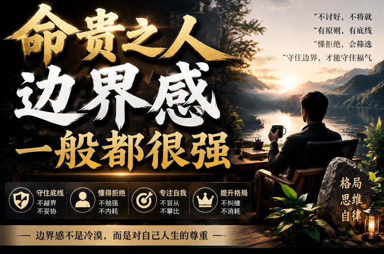 付费文章：命贵之人，边界感一般都很强-百川聊项目