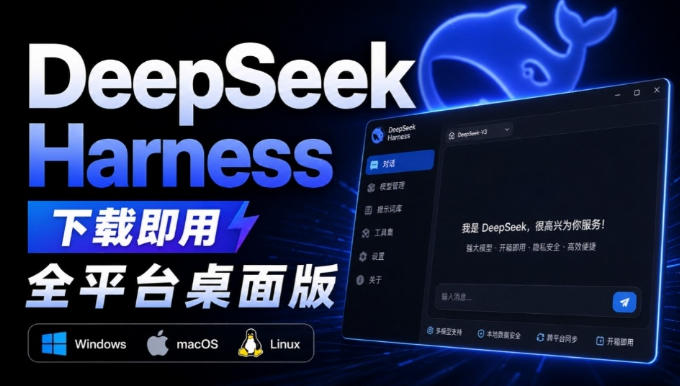 Github上近20万Stars，Harness现在可以双击运行使用了，Harness全平台桌面版-百川聊项目