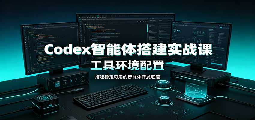 Codex智能体搭建实战课：工具环境配置，自定义技能开发，多业务自动化教学-百川聊项目