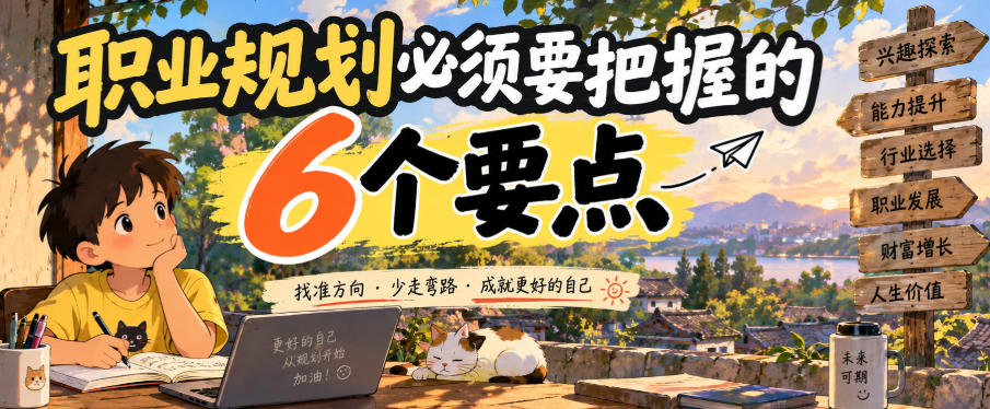 付费文章：职业规划必须要把握的6个要点-百川聊项目