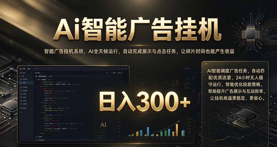 闲置设备别闲置，AI 广告自动化任务，看懂少走弯路-百川聊项目