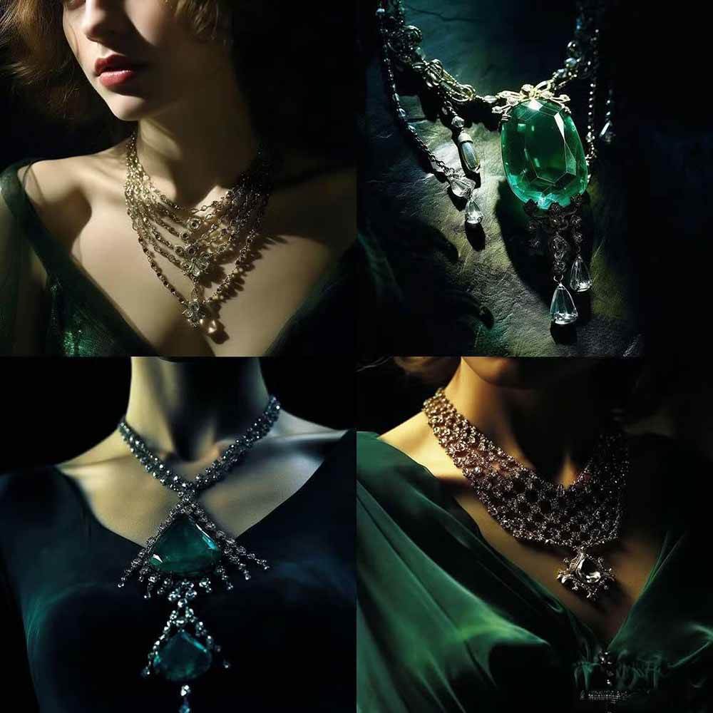 图片[2]-463个Midjourney珠宝摄影提示词：覆盖全品类珠宝，AI设计秒出专业效果-百川聊项目