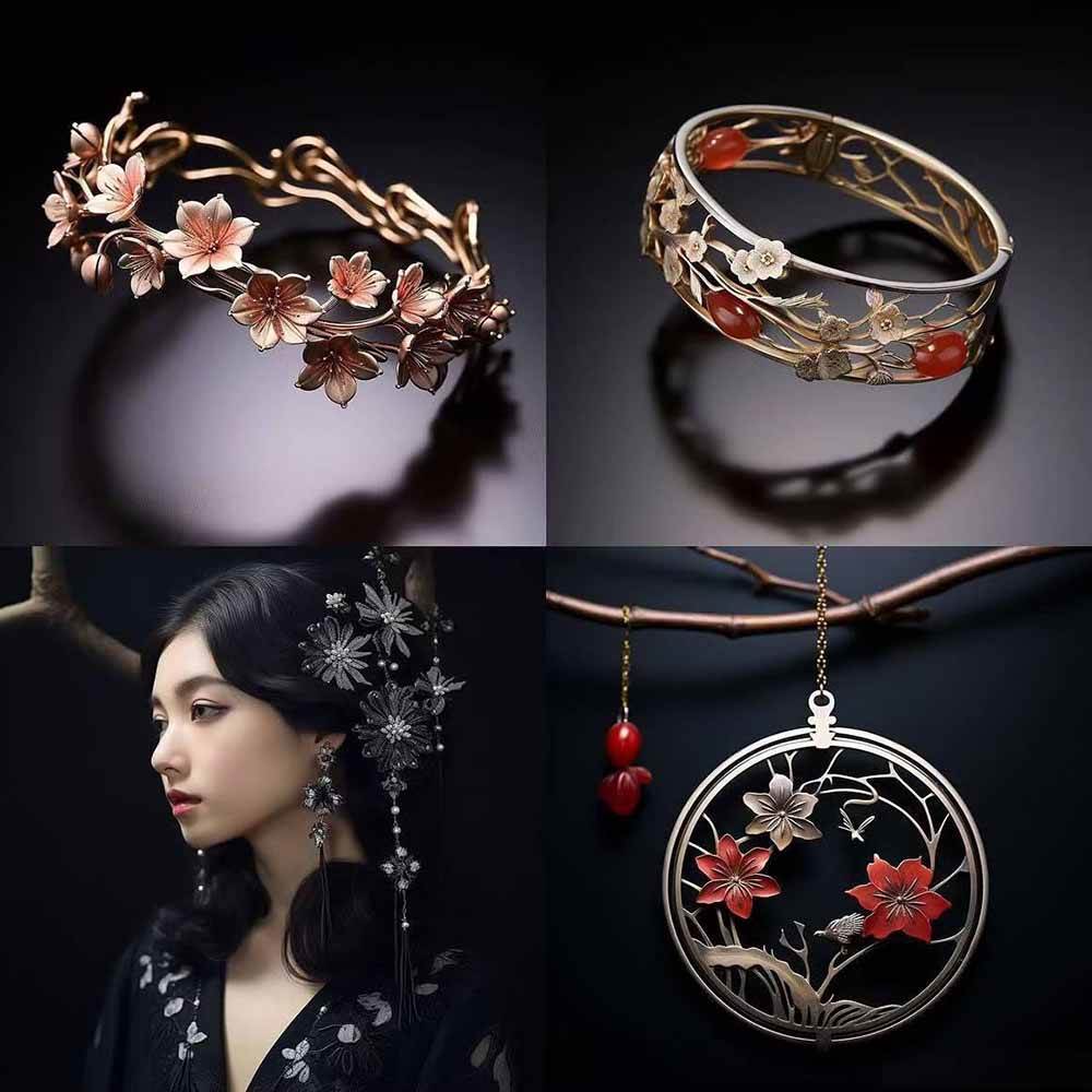 图片[5]-463个Midjourney珠宝摄影提示词：覆盖全品类珠宝，AI设计秒出专业效果-百川聊项目